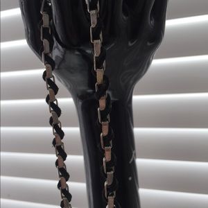 Gold & black chain